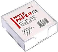 Notas de papel