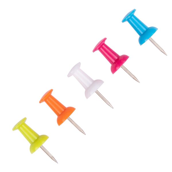 Pins Vivid 23 mm Tube x 100 pcs Colores Surtidos - Imagen 3