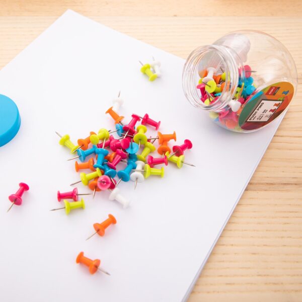 Pins Vivid 23 mm Tube x 100 pcs Colores Surtidos - Imagen 4