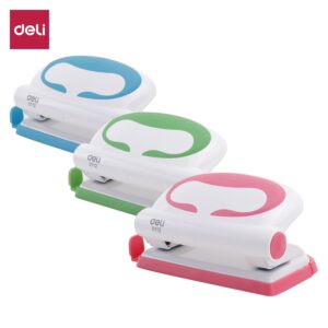 Perforadora VIVID Dual con regla 10 hojas
