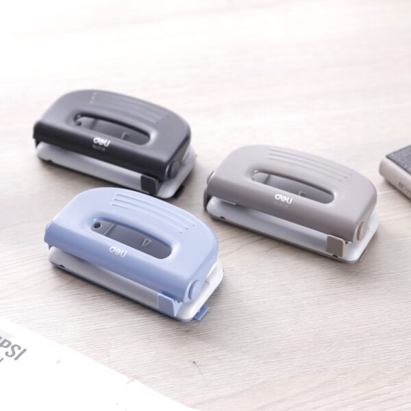Perforadora Pro Metal  con regla (ergonomica) 10 hojas - Imagen 2