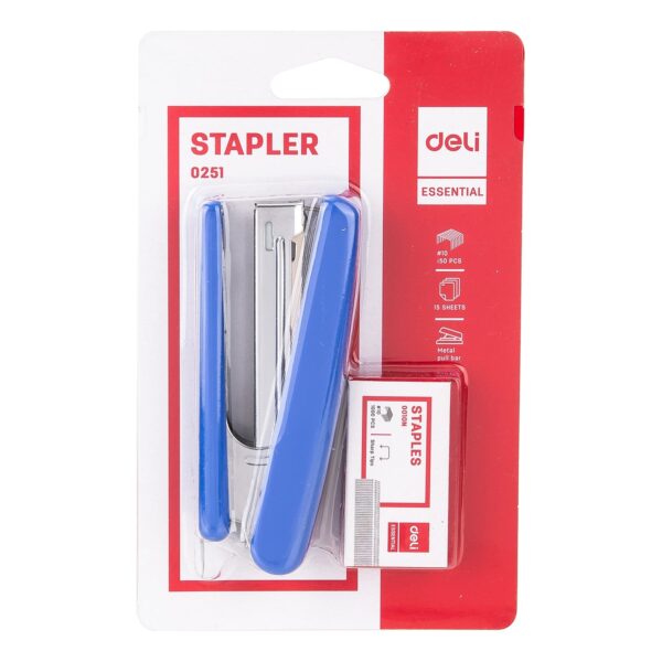 Abrochadora Essential # 10  Blister + 1.000 grapas incl.