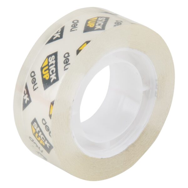 Cinta Adhesiva Super Cristal 18mm x 27mts TUBO x 8 - Imagen 2