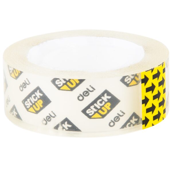 Cinta Adhesiva Super Cristal 18mm x 27mts TUBO x 8 - Imagen 3