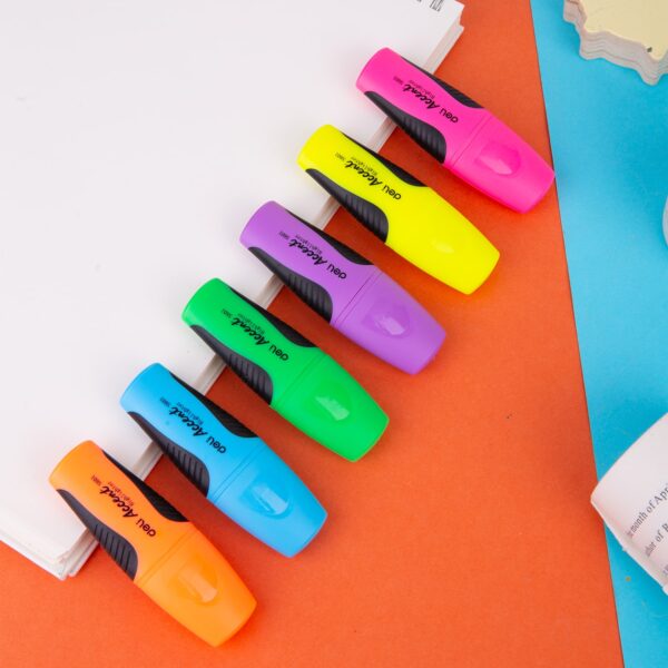 Resaltador con Grip Box 24 unidades Colores Surtidos - Imagen 2