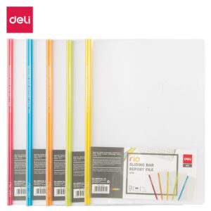 Carpeta de presentacion A4 Start  Slide Bar  PP cristal - 5uds