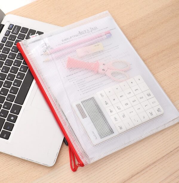 Sobre con cierre Zip A4 - PVC - Imagen 2