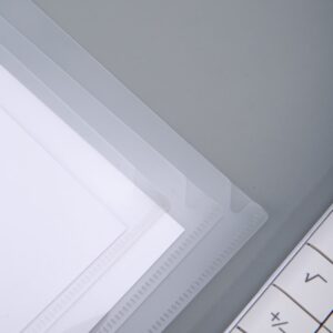 Carpeta en L - Ultra transparente A4 - PPmaterial 0,18mm - 10 Uds.