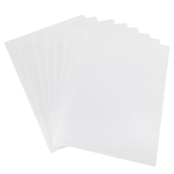 Carpeta en L - Ultra transparente A4 - PPmaterial 0,15mm - 100 Uds. - Imagen 4