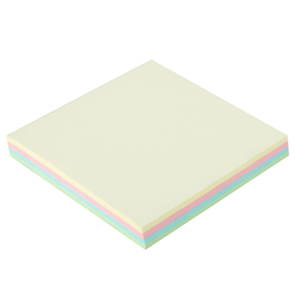 Notas Adhesivas Pastel 76x76 Taco 4 x 25 Hojas - Imagen 2