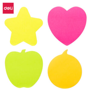 Notas Adhesivas Neon Shape 76x76 4 x 20 Hojas