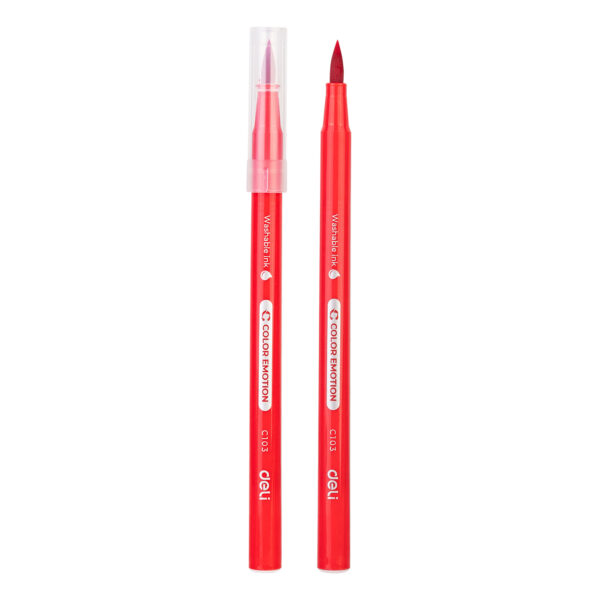 Marcador Fibra Color Emotion Soft x 12  Box - Imagen 2
