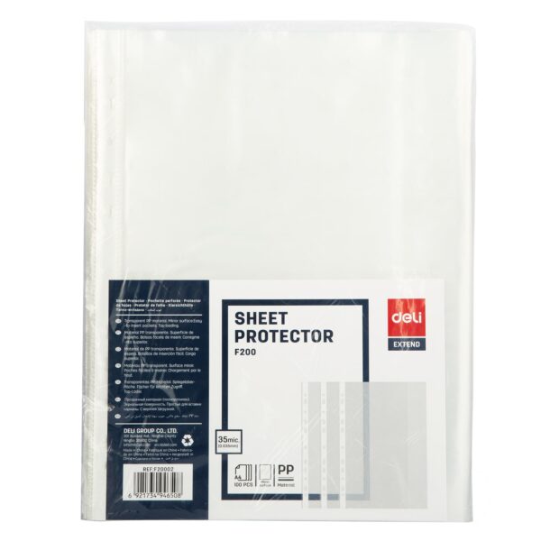 Fundas protectoras Start A4 35 micras Transparente Paquete x100 uds