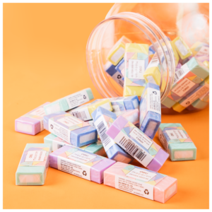 Goma de Borrar MACARON Tube x 45