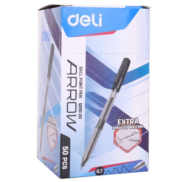 Boligrafo Arrow 0.7 mm Negro Caja x50 - Imagen 4