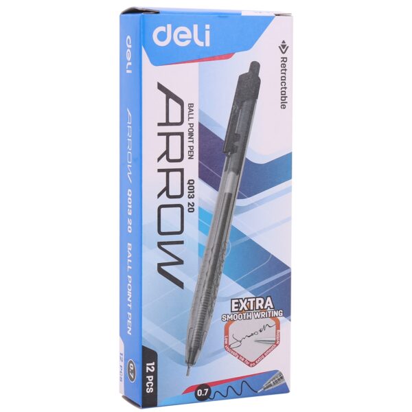 Boligrafo Arrow Retractil  0.7 mm Negro - Imagen 2