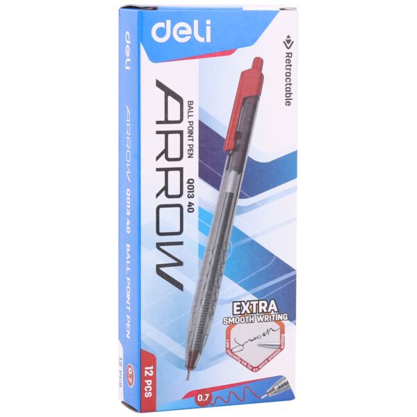 Boligrafo Arrow Retractil  0.7 mm Rojo - Imagen 3