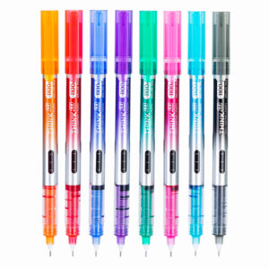 Bolígrafo Roller THINK 0,5mm Estuche 8 colores