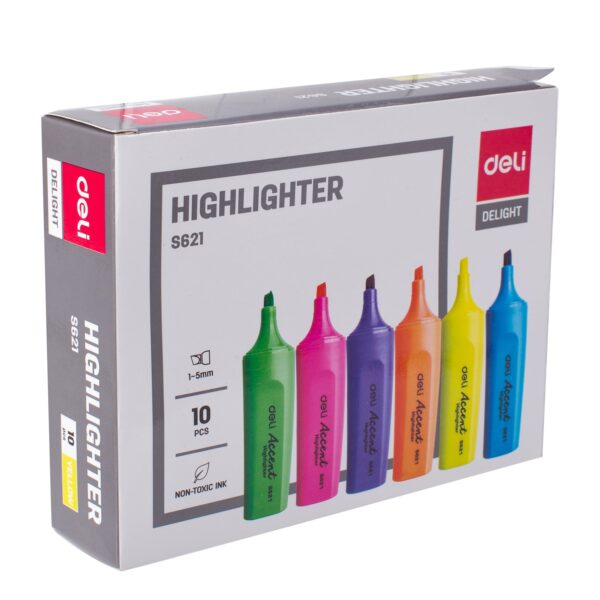 Resaltador Accent Twist Amarillo Box 10 uds - Imagen 2