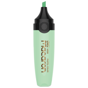 Resaltador Macaron Verde Caja x 12 uds